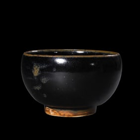 Chinese Northern Song Dynasty Cizhou kiln black-glazed Arhat bowl