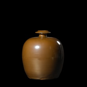 Chinese Northern Song Dynasty Cizhou kiln red glaze bottle