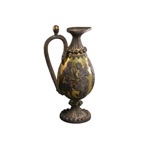West Asian silver-gilt ewer