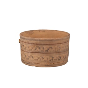 Indus Valley Terracotta Decorated Painted With Ibex Motifs Bowl Ca.3000-2000 BC