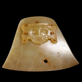 Jade Axe from the Shang Dynasty in China