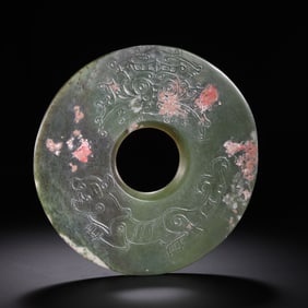 Jade discs from the Neolithic period in China
