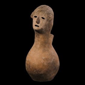 Pottery jars from the Yangshao Culture period of the Neolithic period in China