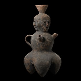 Hongshan period Hongshan culture human-shaped pottery pot