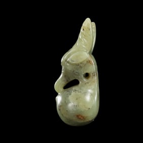Jade Dragon Treasure from the Hongshan Culture of the Hongshan Period in China