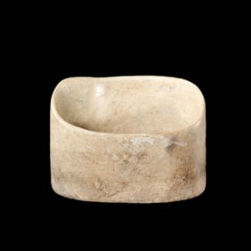 Jade horseshoe from the Hongshan Culture of the Neolithic period in China
