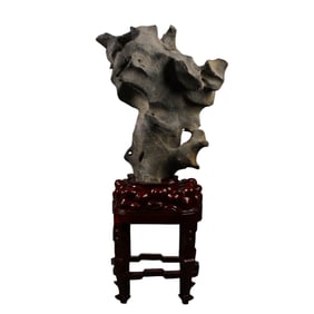 Taihu stone carvings from the Qing Dynasty in China