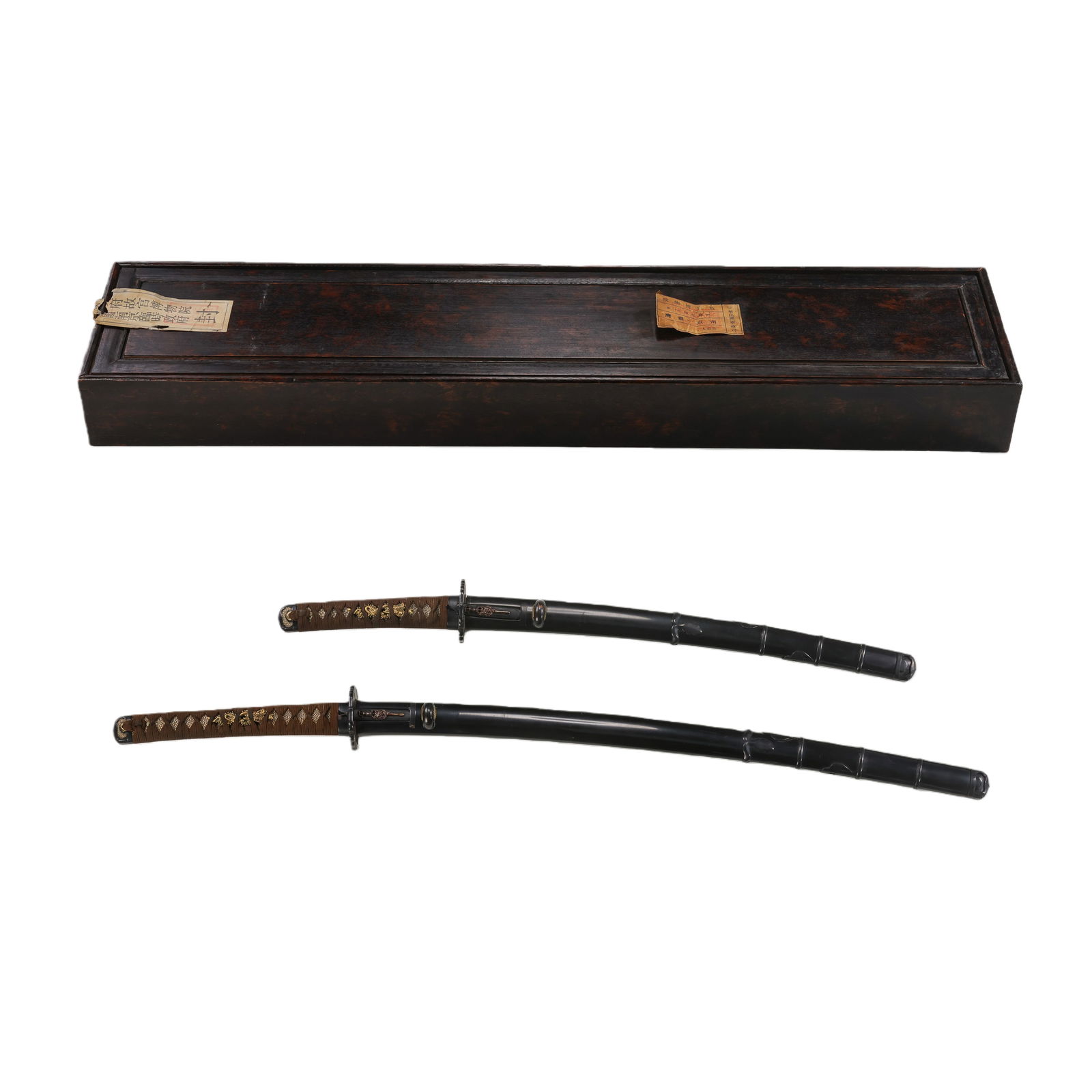A set of Japanese samurai swords (1 of 17)