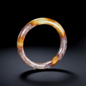 Chinese Han Dynasty jade bracelet