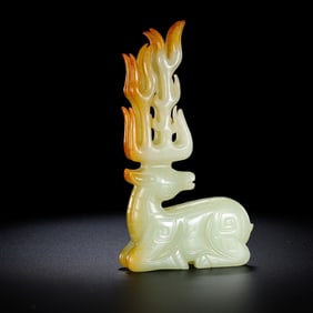 Jade Deer from the Han Dynasty in China