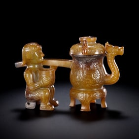 Jade artifacts from the Western Zhou Dynasty in China
