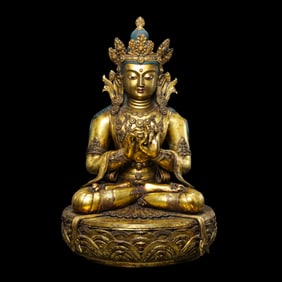 15th-century Vajradhara statues in Tibetan Buddhism