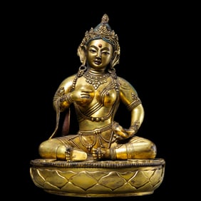 15th-century Tibetan Tara statue