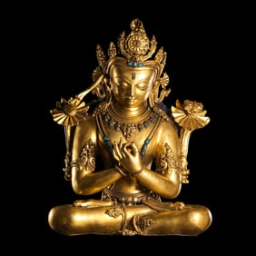 15th-century Tibetan Vajradhara statue