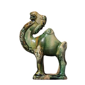 Chinese Tang Dynasty tri-colored camel