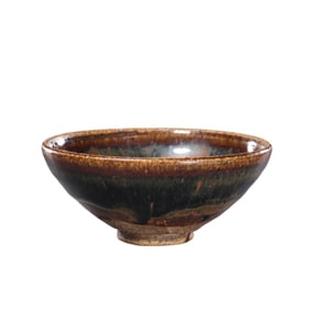 Small iron-patterned cup from Cizhou kiln, Northern Song Dynasty, China
