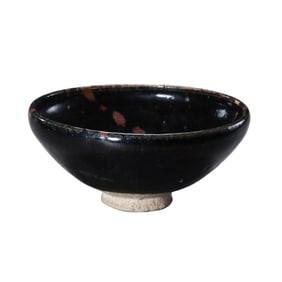 Small iron-rust-spotted cup from Cizhou ware, Northern Song Dynasty, China