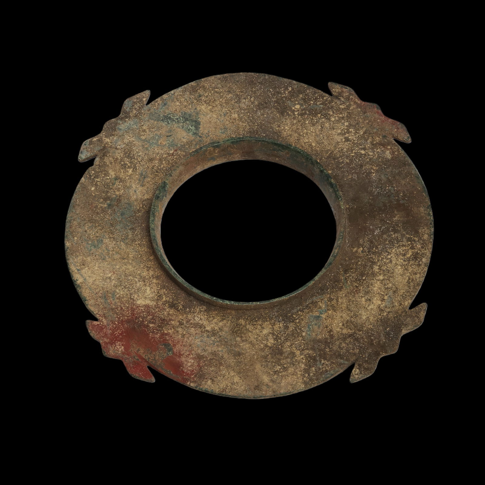Jade rings from the Neolithic period in China (1 of 7)