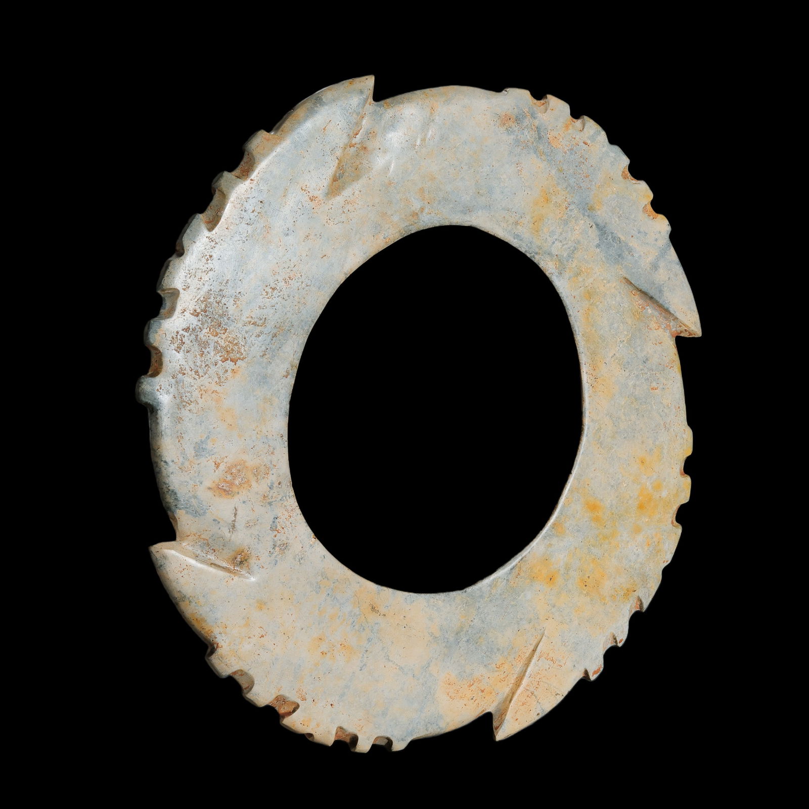 Jade Xuanji from the Neolithic period in China (1 of 7)