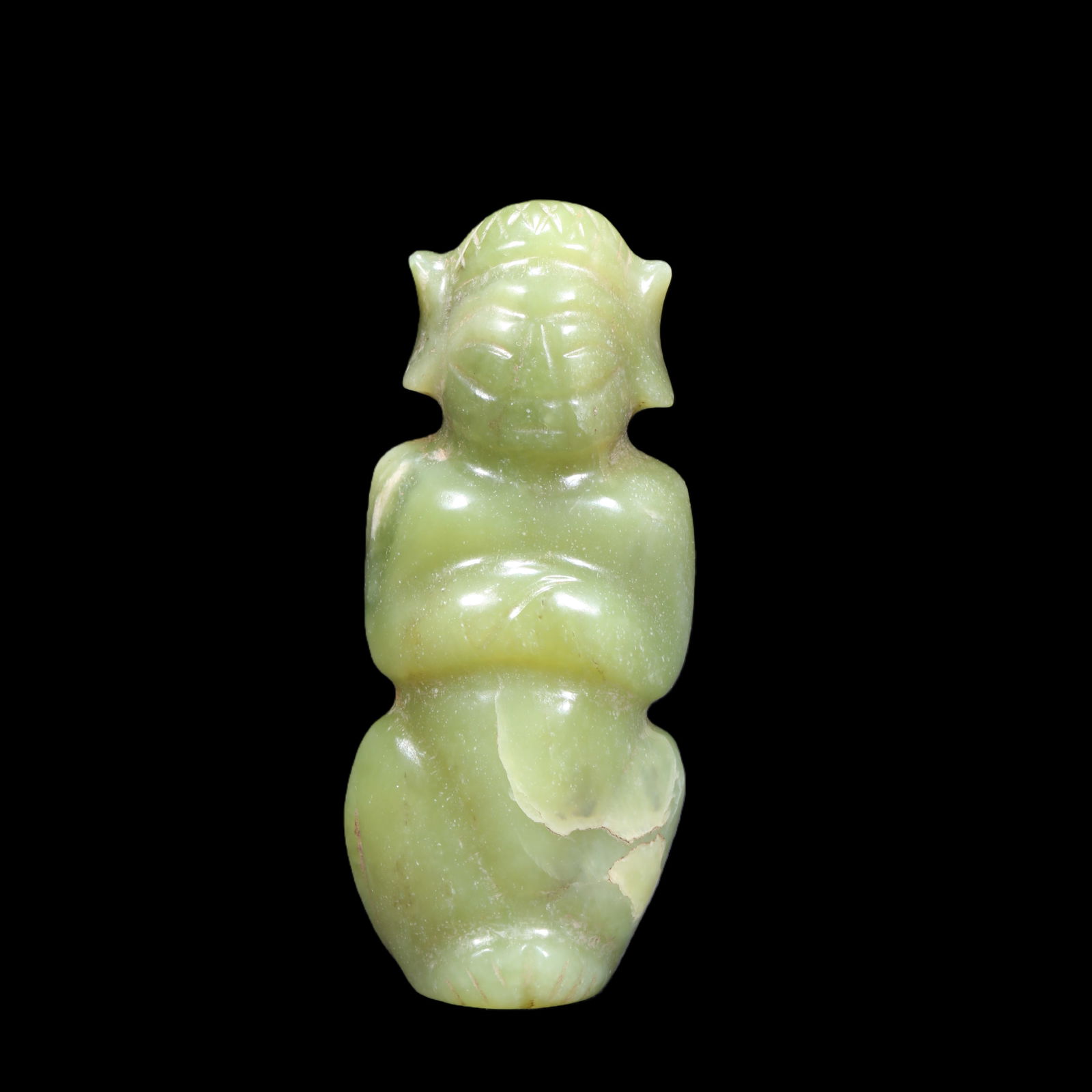 Jade figurines from the Hongshan period in China (1 of 6)