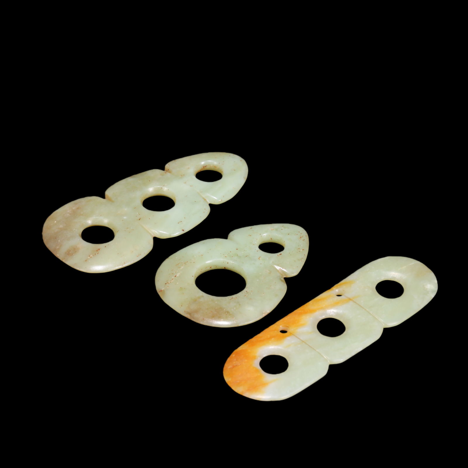 A group of jade artifacts from the Hongshan period in China (1 of 8)