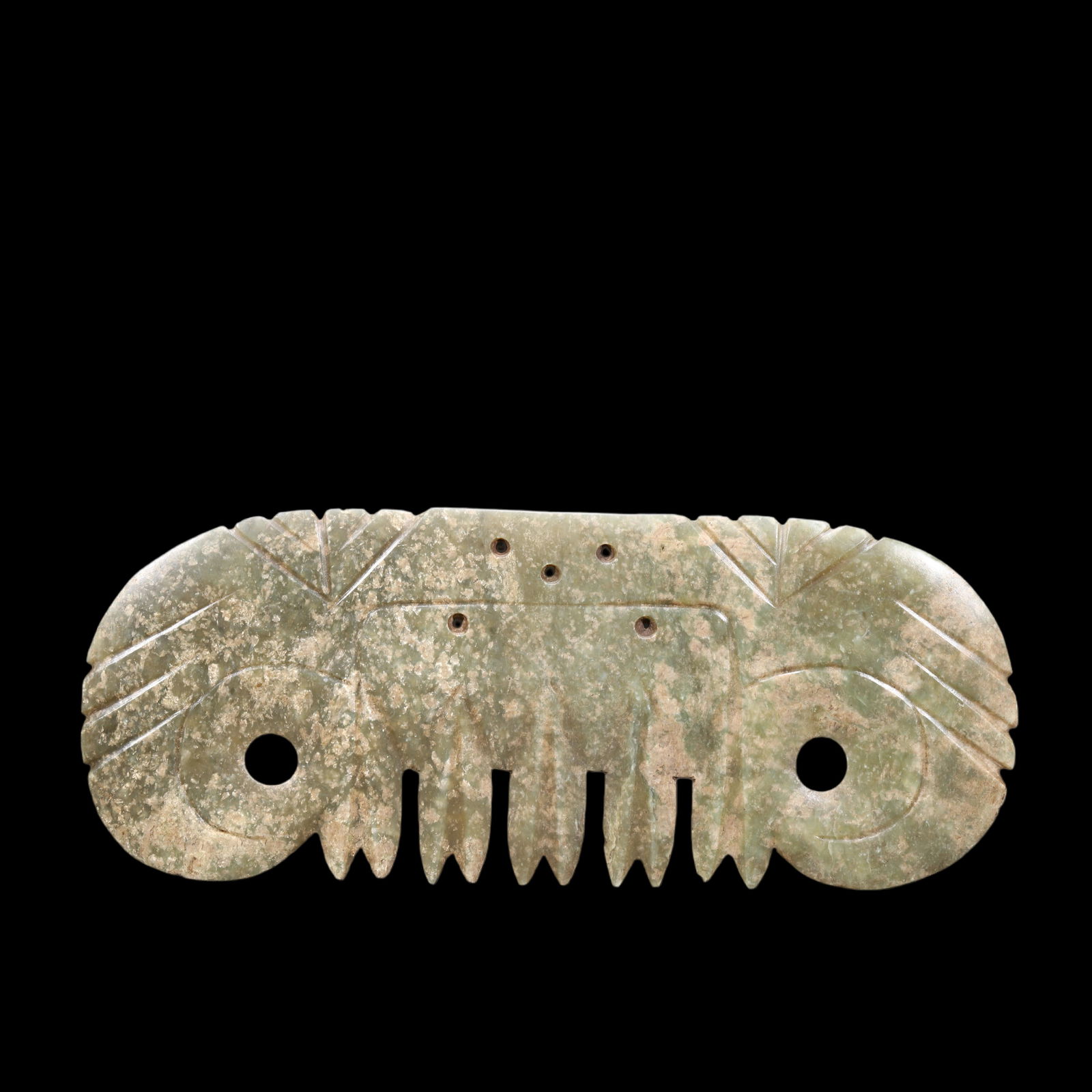 Chinese Hongshan Period Jade Pendant (1 of 9)