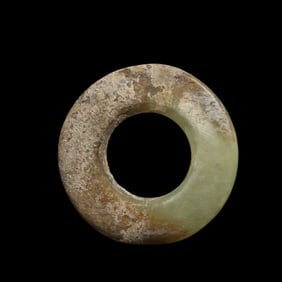 Jade rings from the Hongshan period in China