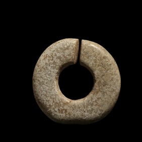 Jade rings from the Hongshan period in China