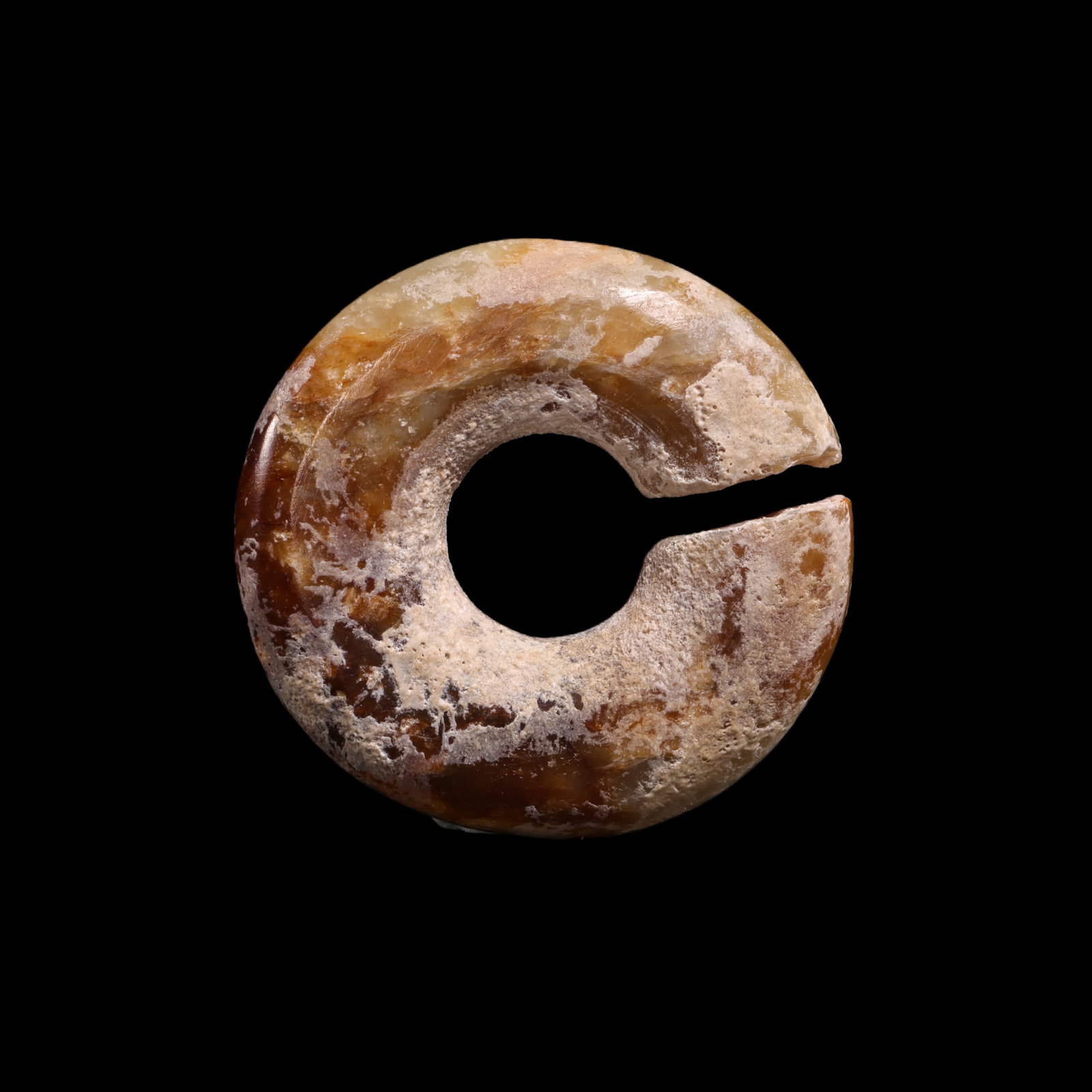 Jade rings from the Hongshan period in China (1 of 7)