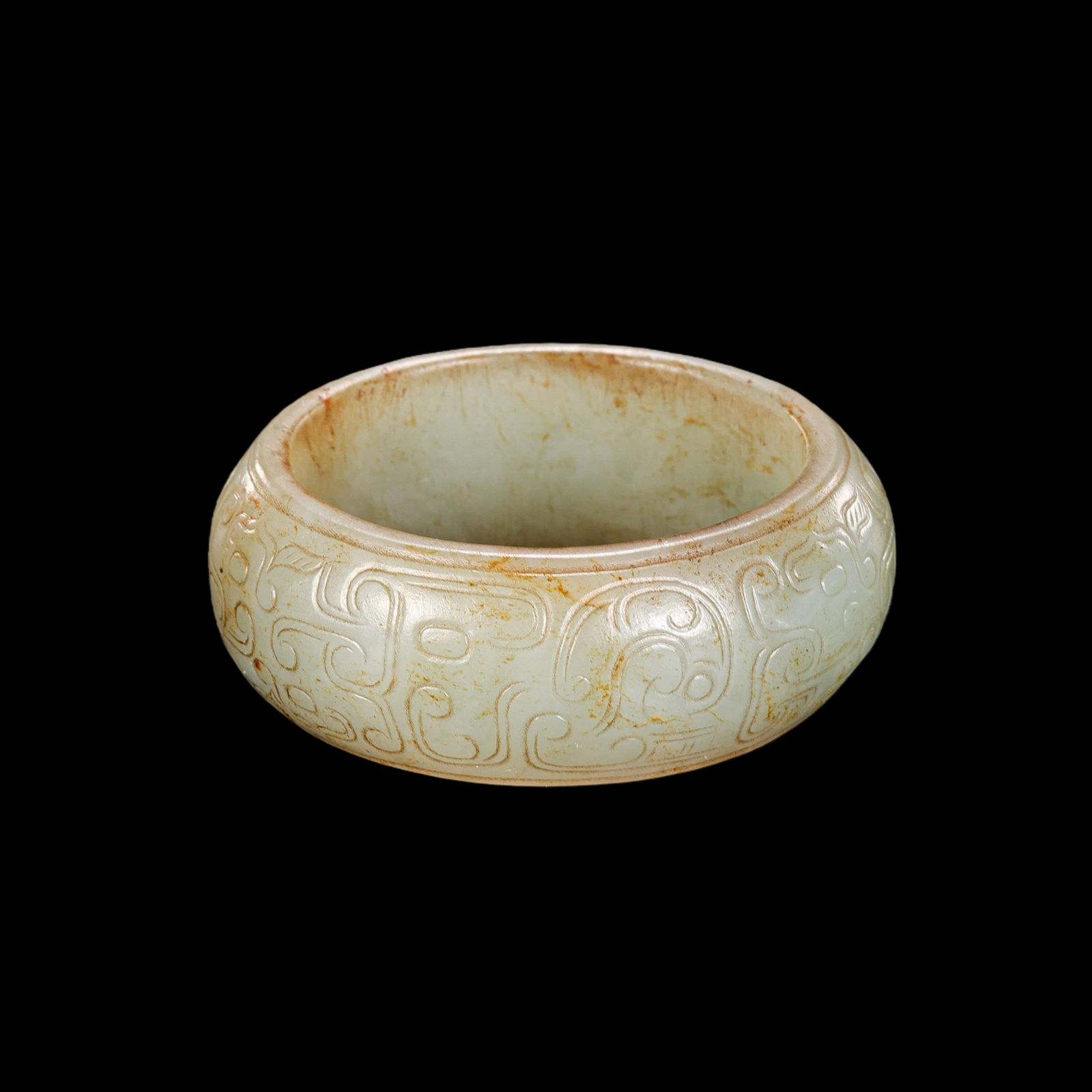 Chinese Han Dynasty jade bracelet (1 of 9)