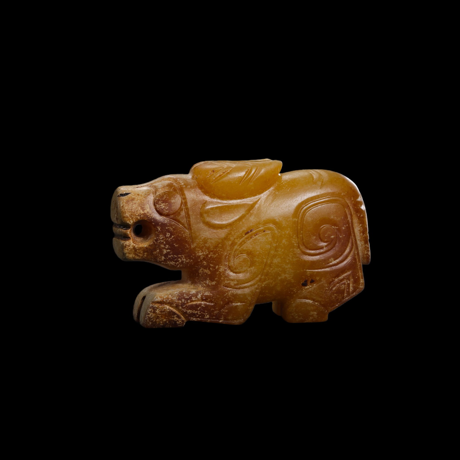 Jade Beasts from the Zhou Dynasty in China (1 of 5)