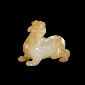 Jade Beasts from the Han Dynasty in China