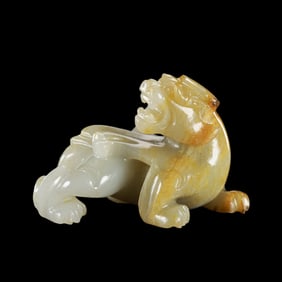 Jade Beasts from the Han Dynasty in China