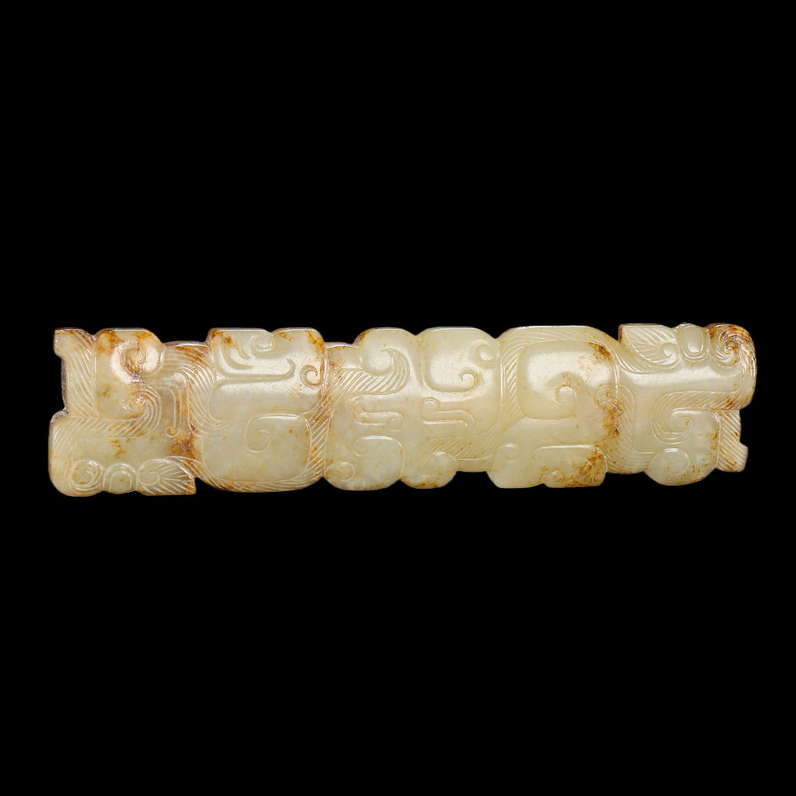 Chinese Han Dynasty jade pendant (1 of 10)
