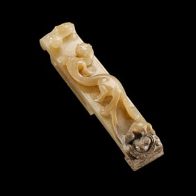 Jade sword ornaments from the Han Dynasty in China