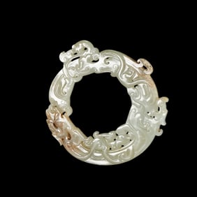 Jade rings from the Han Dynasty in China