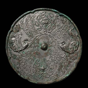 Chinese Tang Dynasty bronze mirror