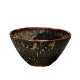 Paper-cut and appliqué cups from the Jizhou kiln of the Southern Song Dynasty, China