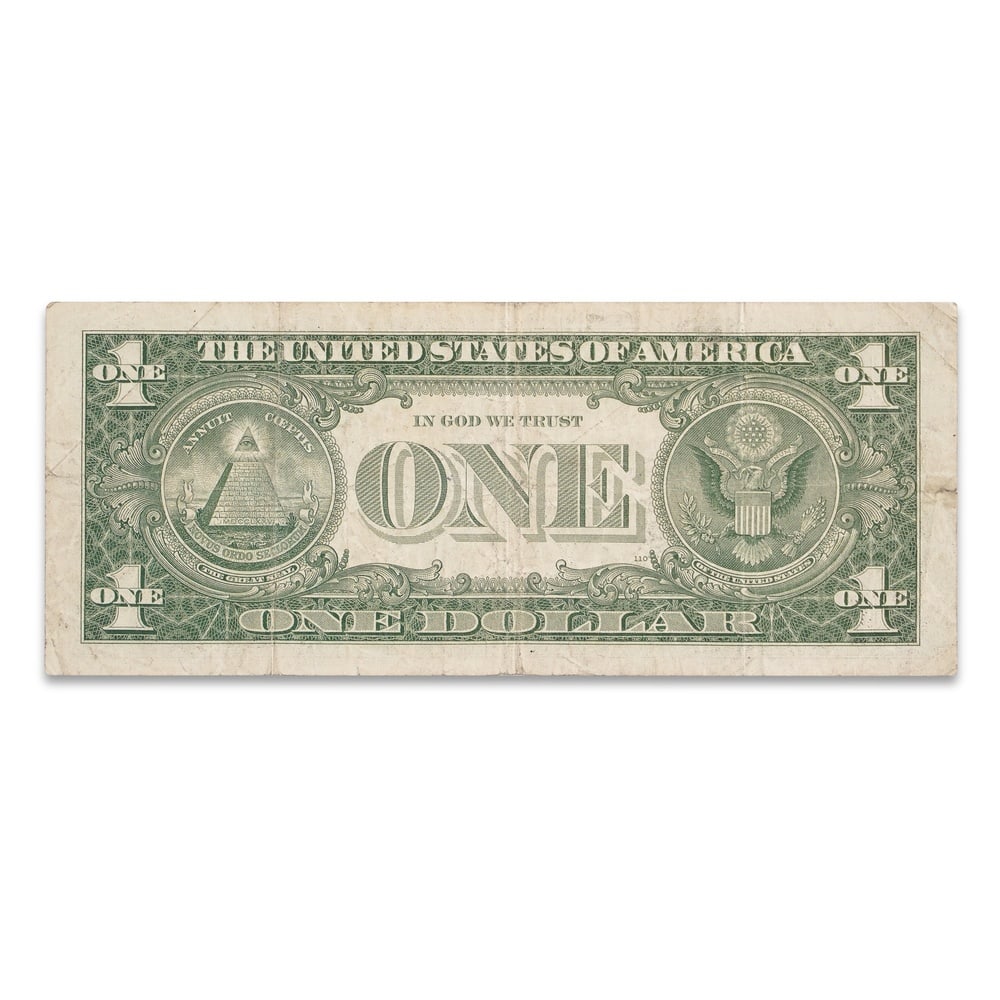 MARILYN MONROE SIGNED 1957 ONE DOLLAR SILVER CERTIFICATE - 2