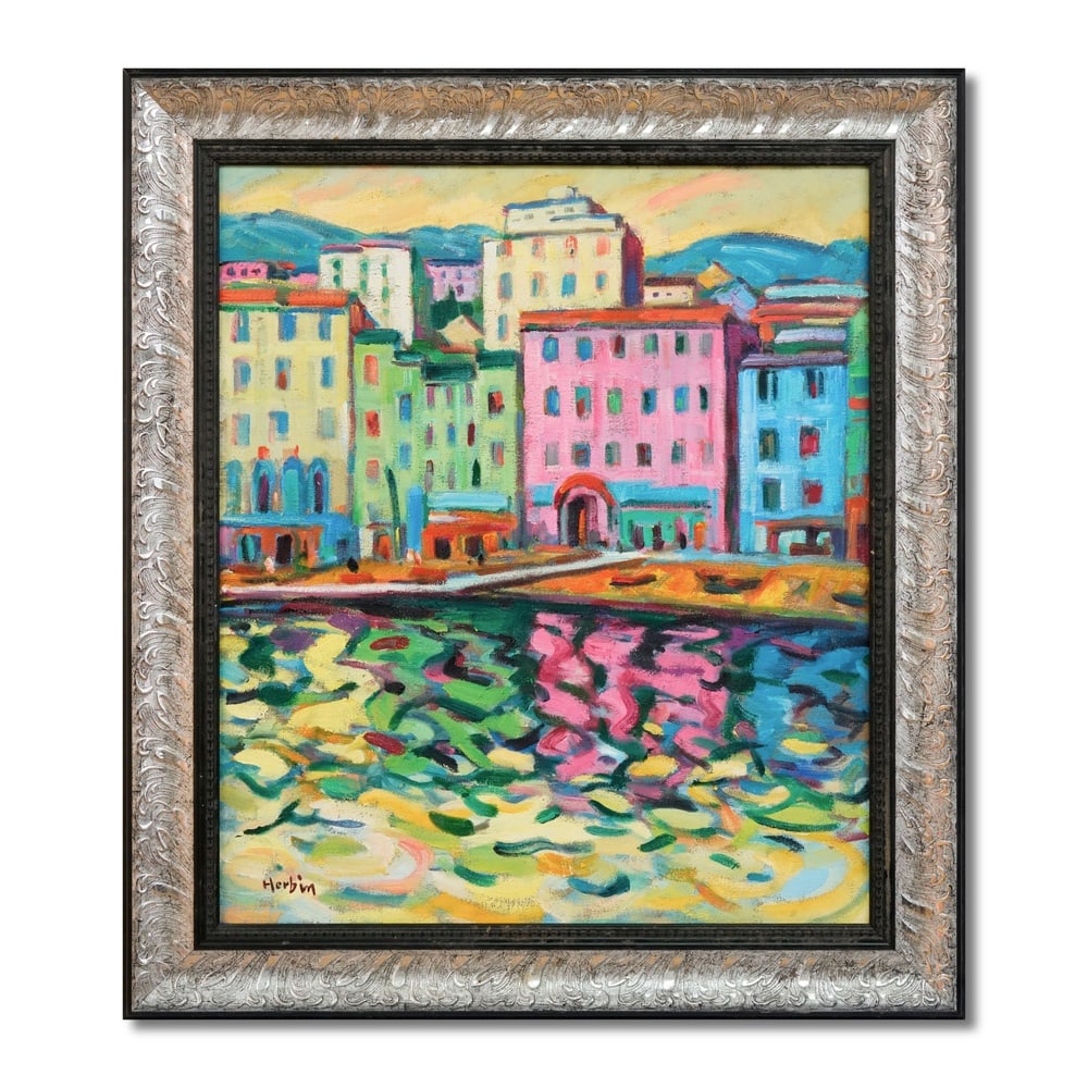 AUGUSTE HERBIN (1882-1960), ATTRIBUTED TO, OIL ON CANVAS (1 of 3)