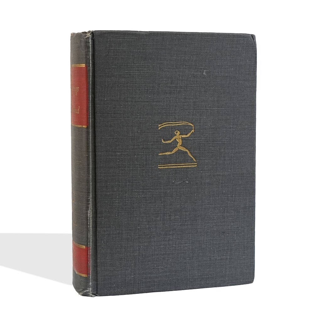SIGMUND FREUD SIGNED "THE BASIC WRITINGS OF SIGMUND FREUD" FIRST EDITION: 8 1/4 x 5 7/8 in (21 x 15 cm) Provenance and Authentication: This collectible has undergone a rigorous forensic evaluation. The signatures were carefully analyzed across multiple criteria, including i