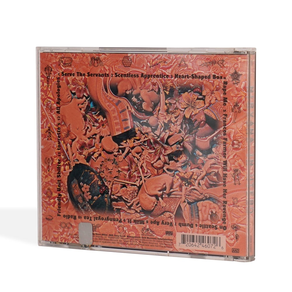 NIRVANA FULLY SIGNED "IN UTERO" CD ALBUM - 2