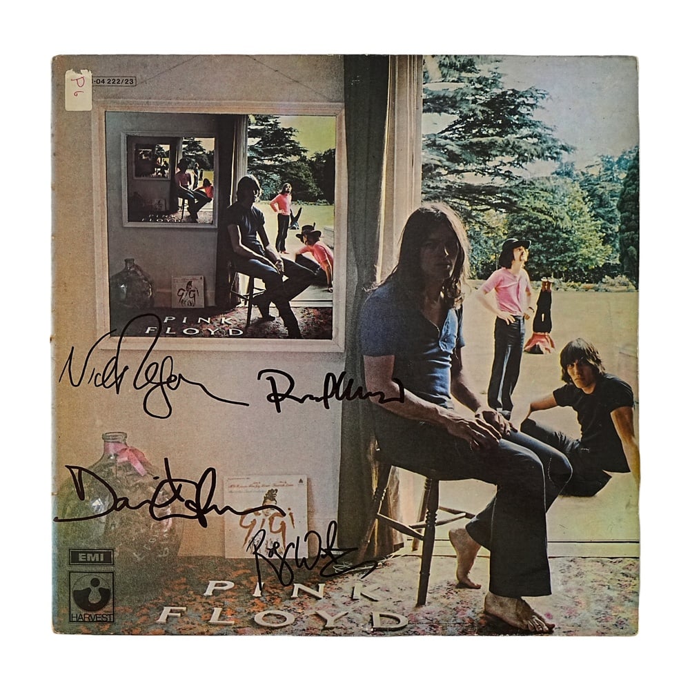 PINK FLOYD FULLY SIGNED "UMMAGUMMA" LP - 2
