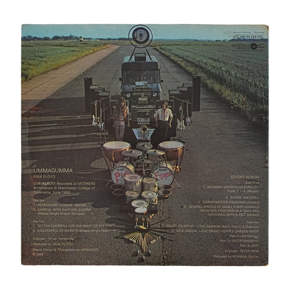 PINK FLOYD FULLY SIGNED "UMMAGUMMA" LP - 4