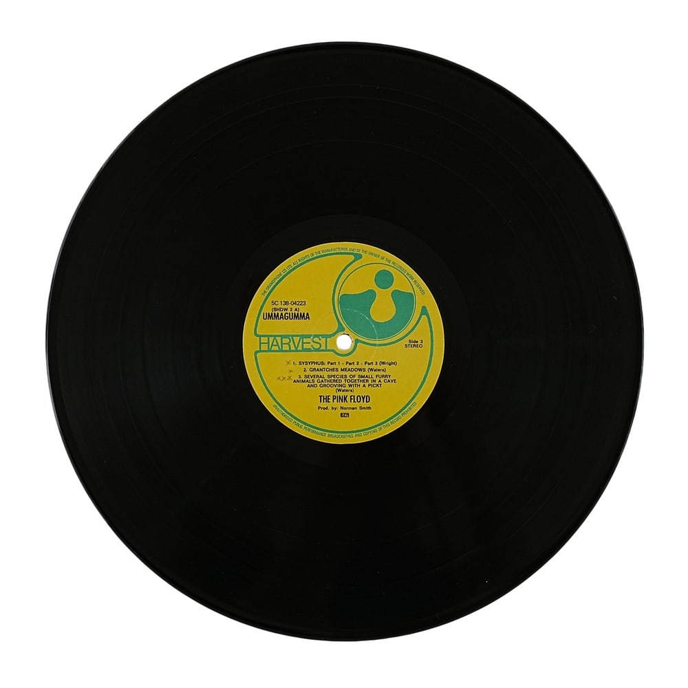 PINK FLOYD FULLY SIGNED "UMMAGUMMA" LP - 7