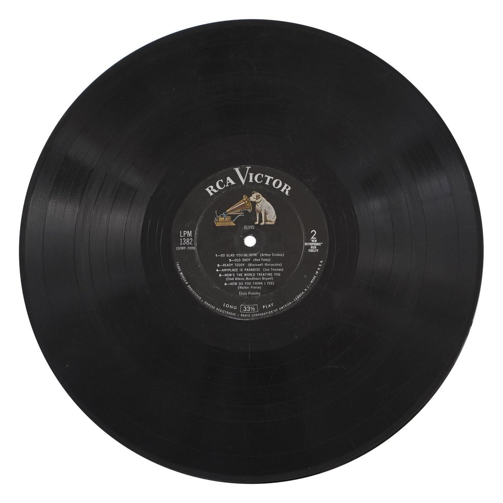 ELVIS PRESLEY SIGNED "ELVIS" LP - 6