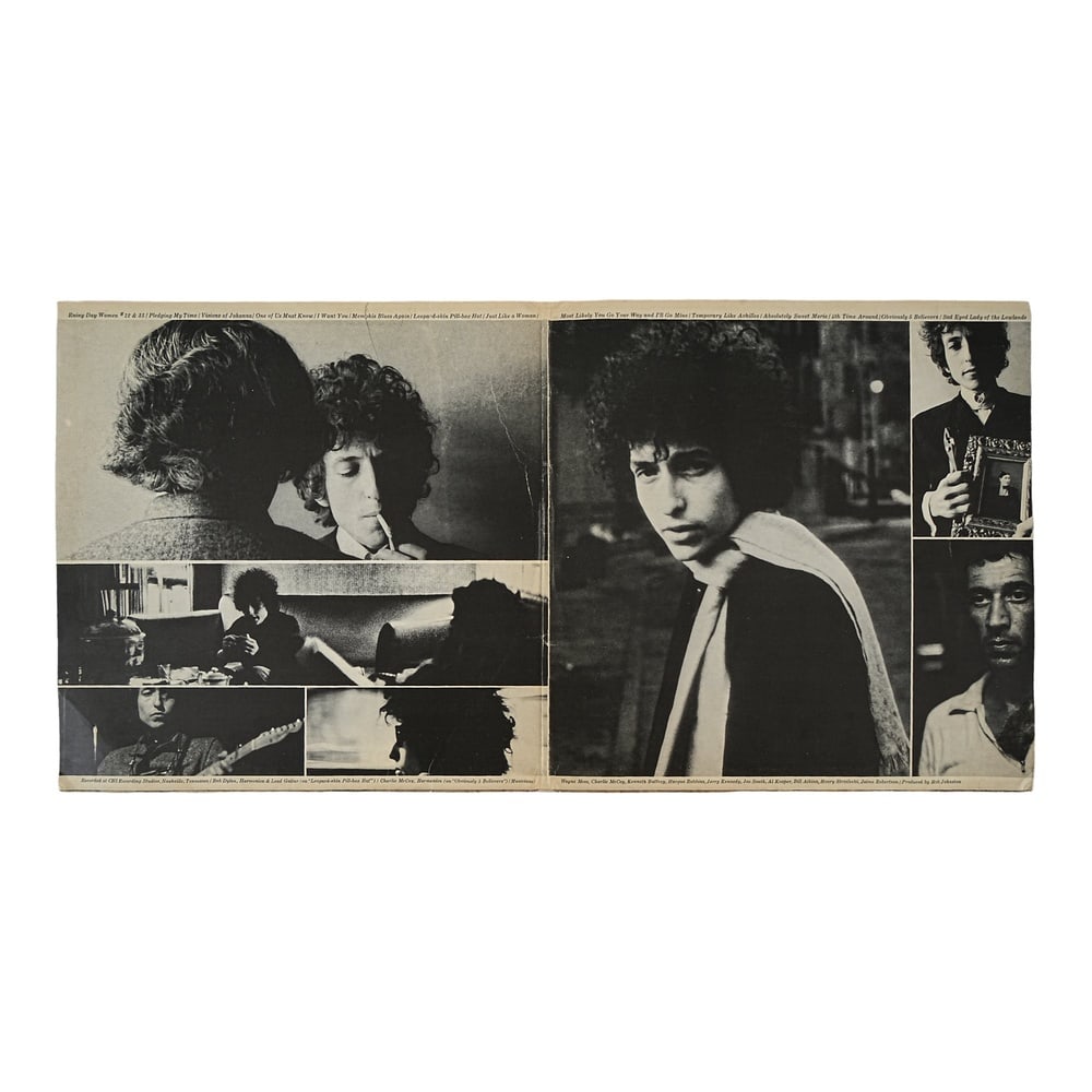 BOB DYLAN SIGNED "BLONDE ON BLONDE" LP - 3