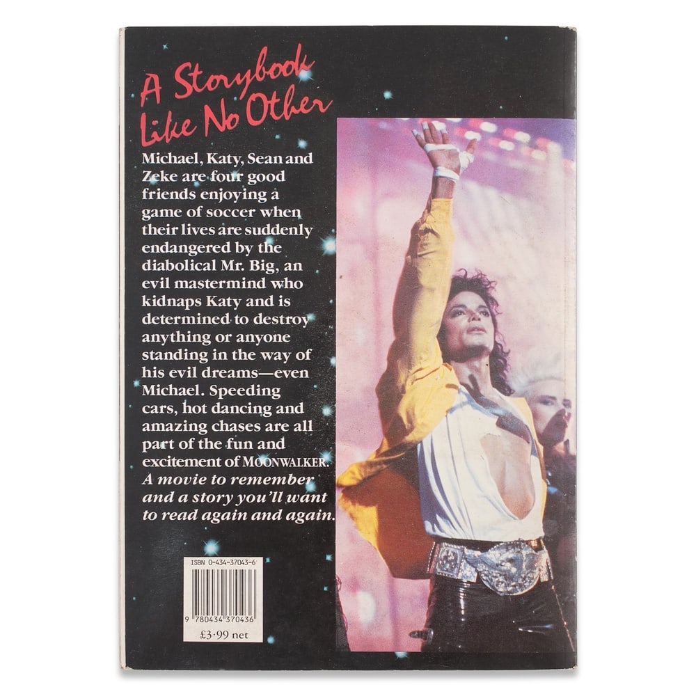 MICHAEL JACKSON SIGNED "MOONWALKER: THE STORYBOOK" - 2