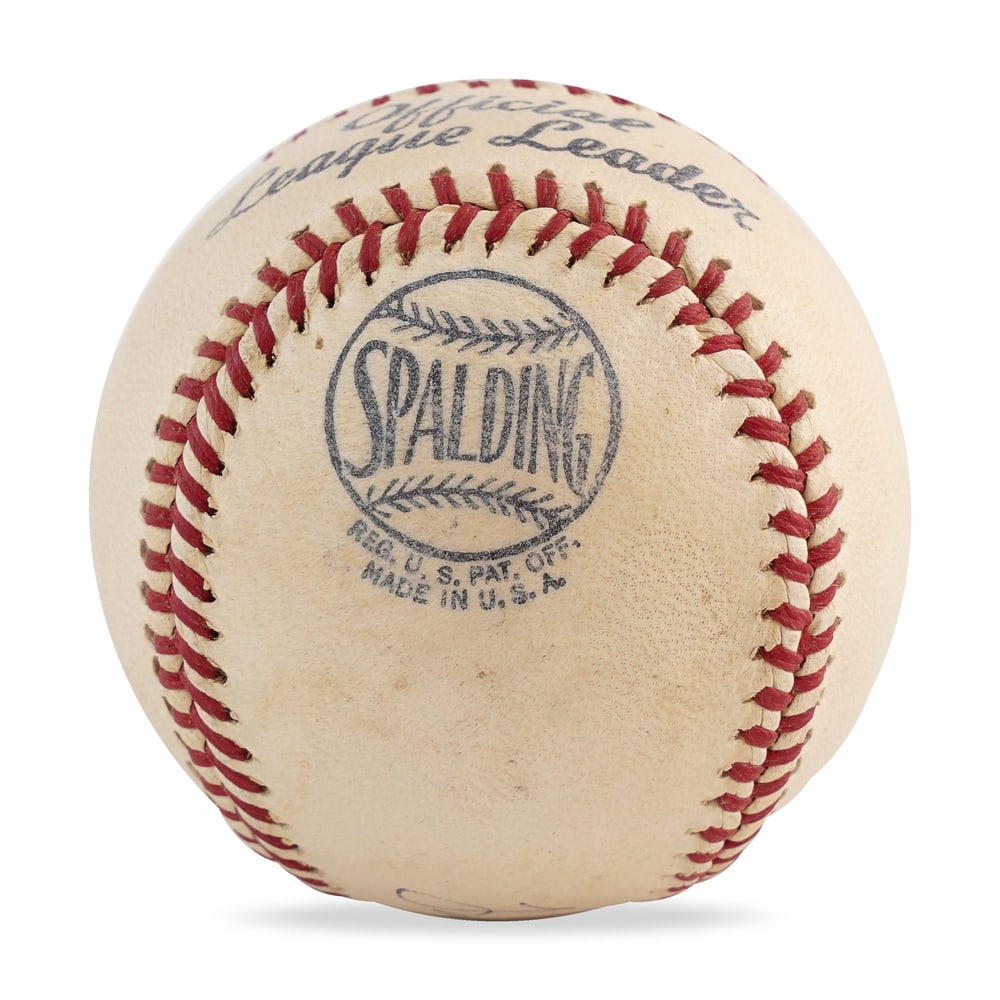 FRANK SINATRA SIGNED BASEBALL - 3