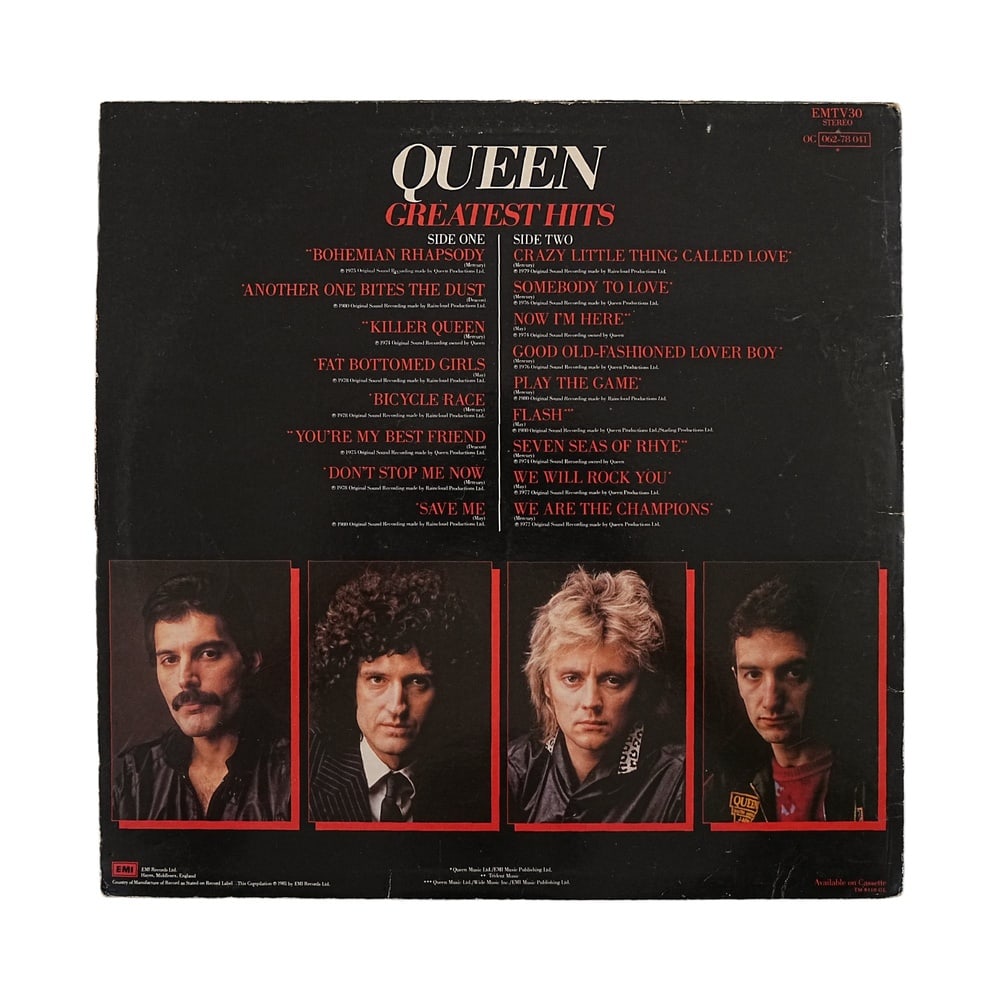 QUEEN FULLY SIGNED "GREATEST HITS" LP - 3